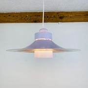Scandinavian suspension lamp Horn 755 from the 1960s space age in mauve.