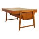 Clausen and Maerus Oak Wooden Design President Writing Desk for Eden 1960s