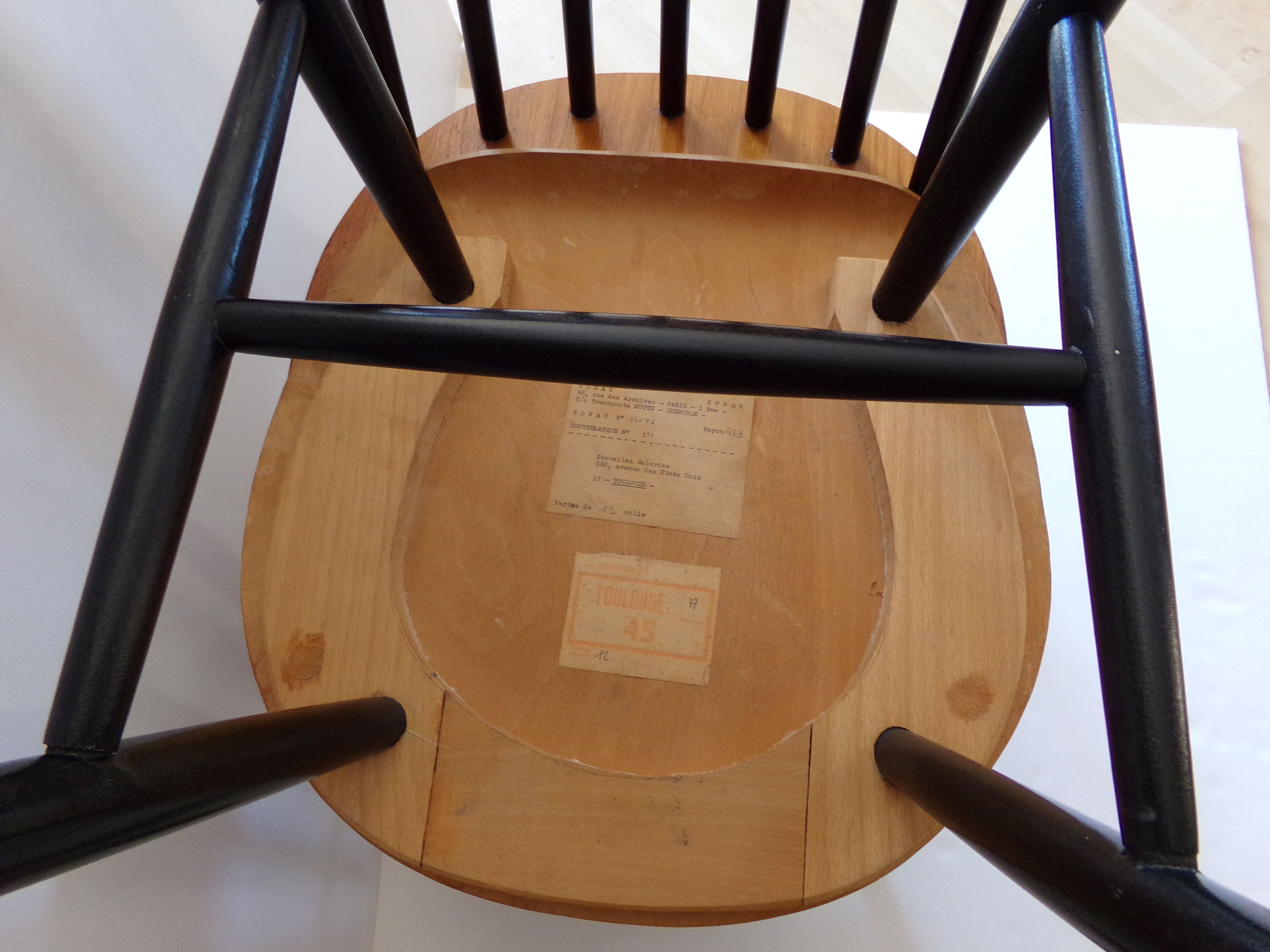 4 "Fanett" chairs by Ilmari Tapiovaara