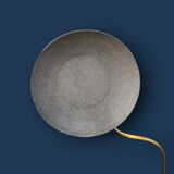 Sculptural metal lamp base – Stylised fish, 1950s