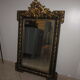 Old mirror with pediment