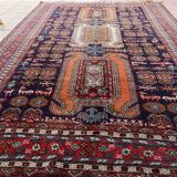 Vintage Armenian carpet Yerevan handmade 169cm x 269cm 1960s