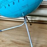 Tripod world globe map