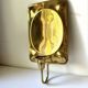Vintage Scandinavian Brass Wall Candle holder Sconce height 28 cm