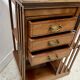 20th Century Mahogany Revolving Bookcase with Marquetry Top