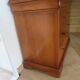Vintage commode secretary dressing table sliding top 7 drawers cherry wood