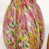 Par de jarrones de cristal de Murano. Italie, années 1940.