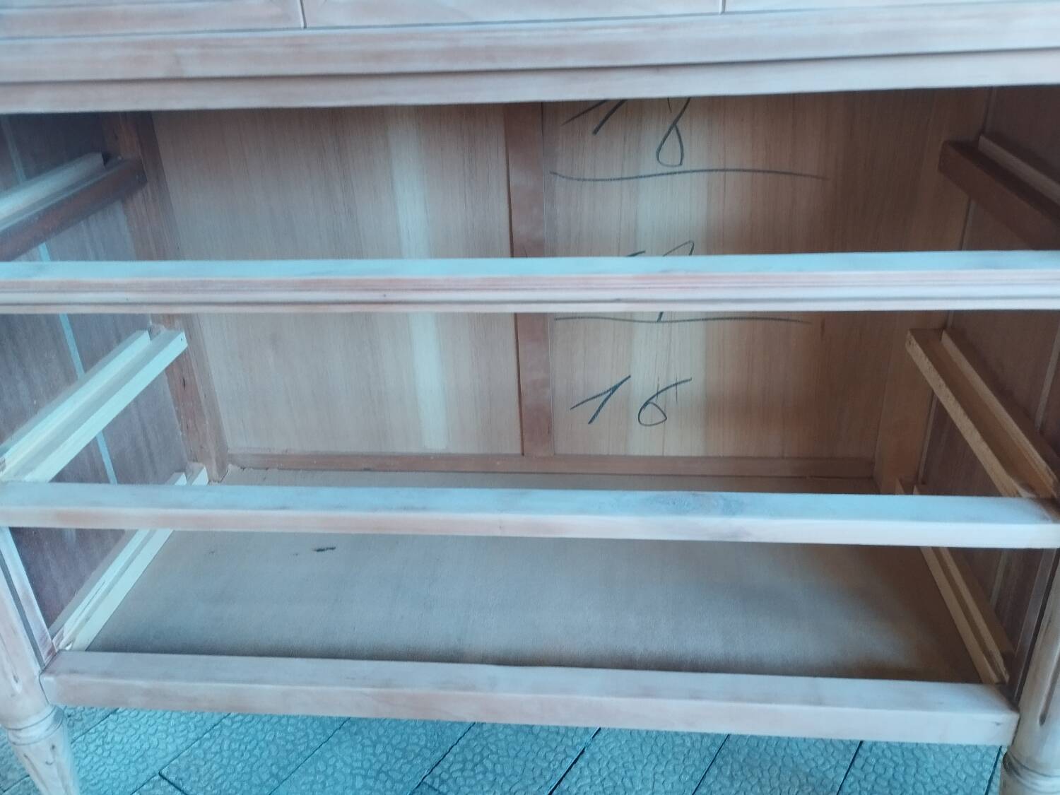 Antique commode in Louis XVI style