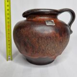 Vase West Germany Carstens Tonnieshof Keramik, 1960s-1970s, 14 cm