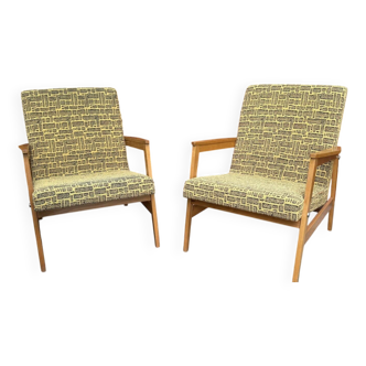 Fauteuils Mid-Century Györgyi 1960s, Lot de 2
