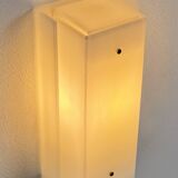 Pair of vintage Perspex wall lights, Italy, 1970.