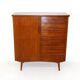 Scandinavian mahogany chest of drawers, Sweden, 1950