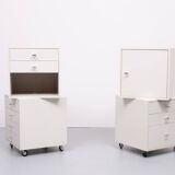 Pair of Q BUS cabinets by Cees Braakman for Pastoe, 1960s