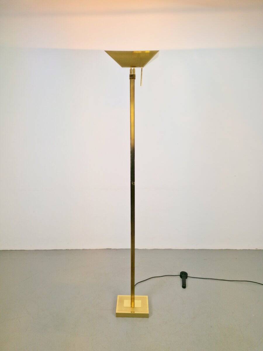 Vintage Brass Floor Lamp from Deknudt, 1970s