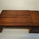 Bureau table basse d'écolier art déco Japon 1920-30