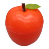Bac à glaçons pomme orange vintage, années 70'