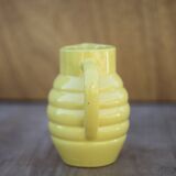 Pitcher St Clément France Lorraine 869, yellow pitcher