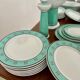 Vintage 72-piece tableware set Arzberg model Cult Focus postmodern bauhaus style
