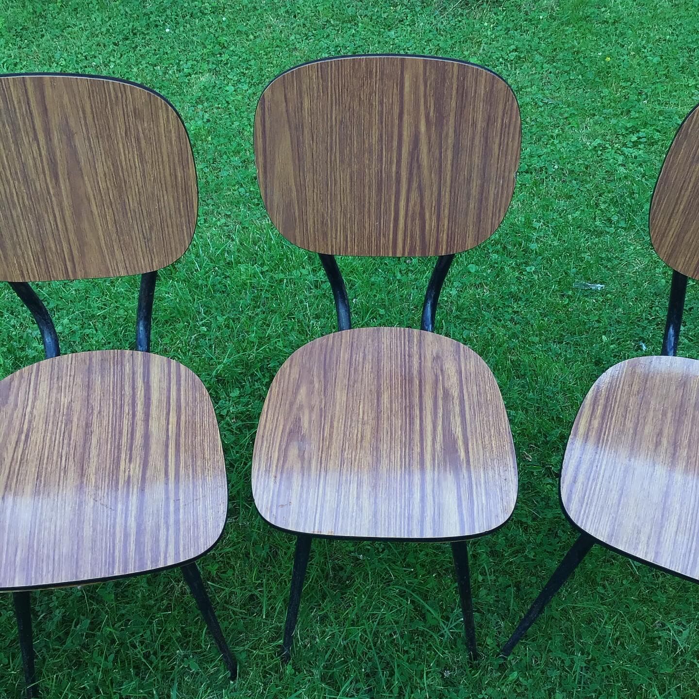 Set of chairs in Formica 1960