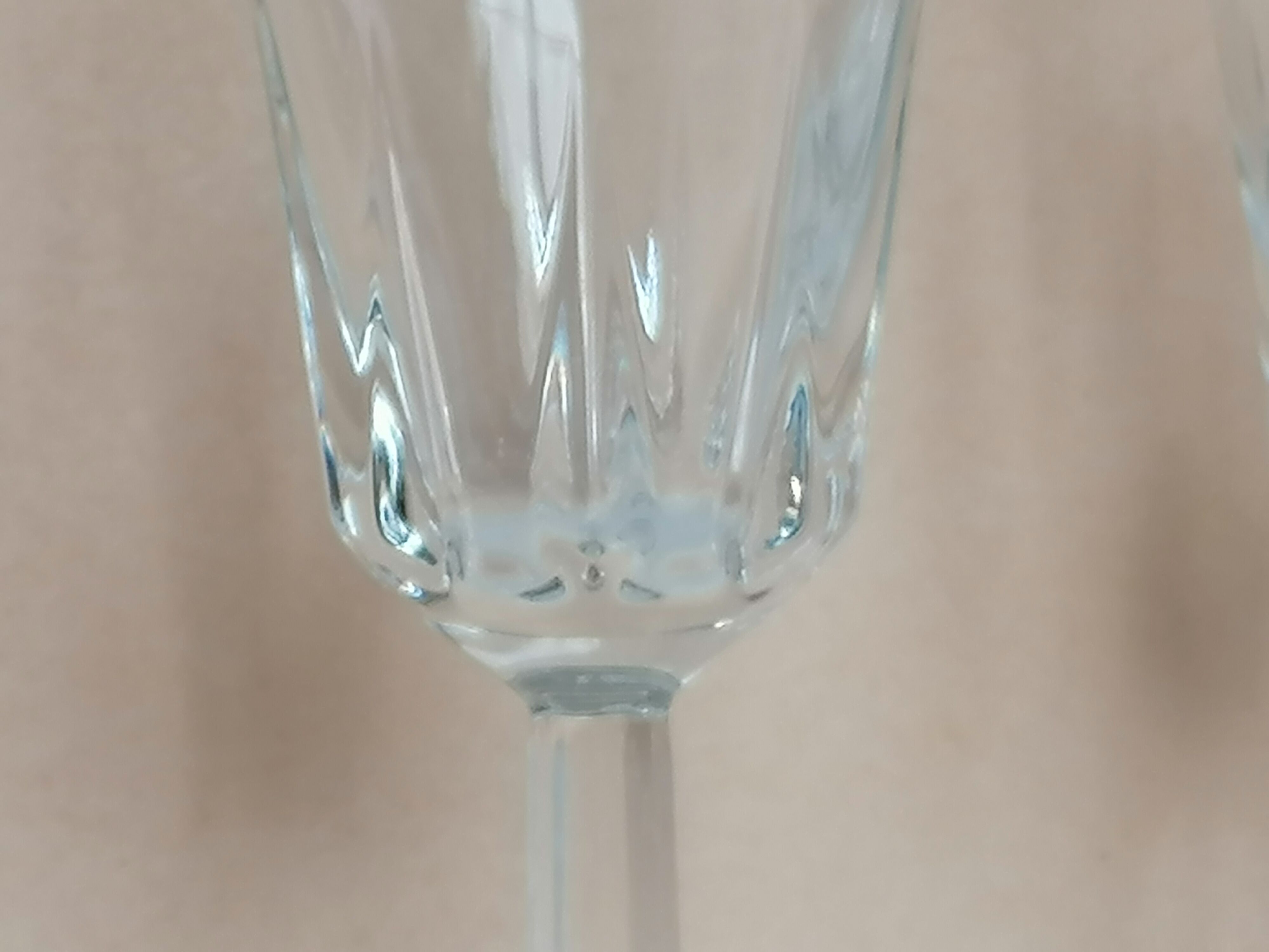 Service 24 pieces vintage foot glasses 70s