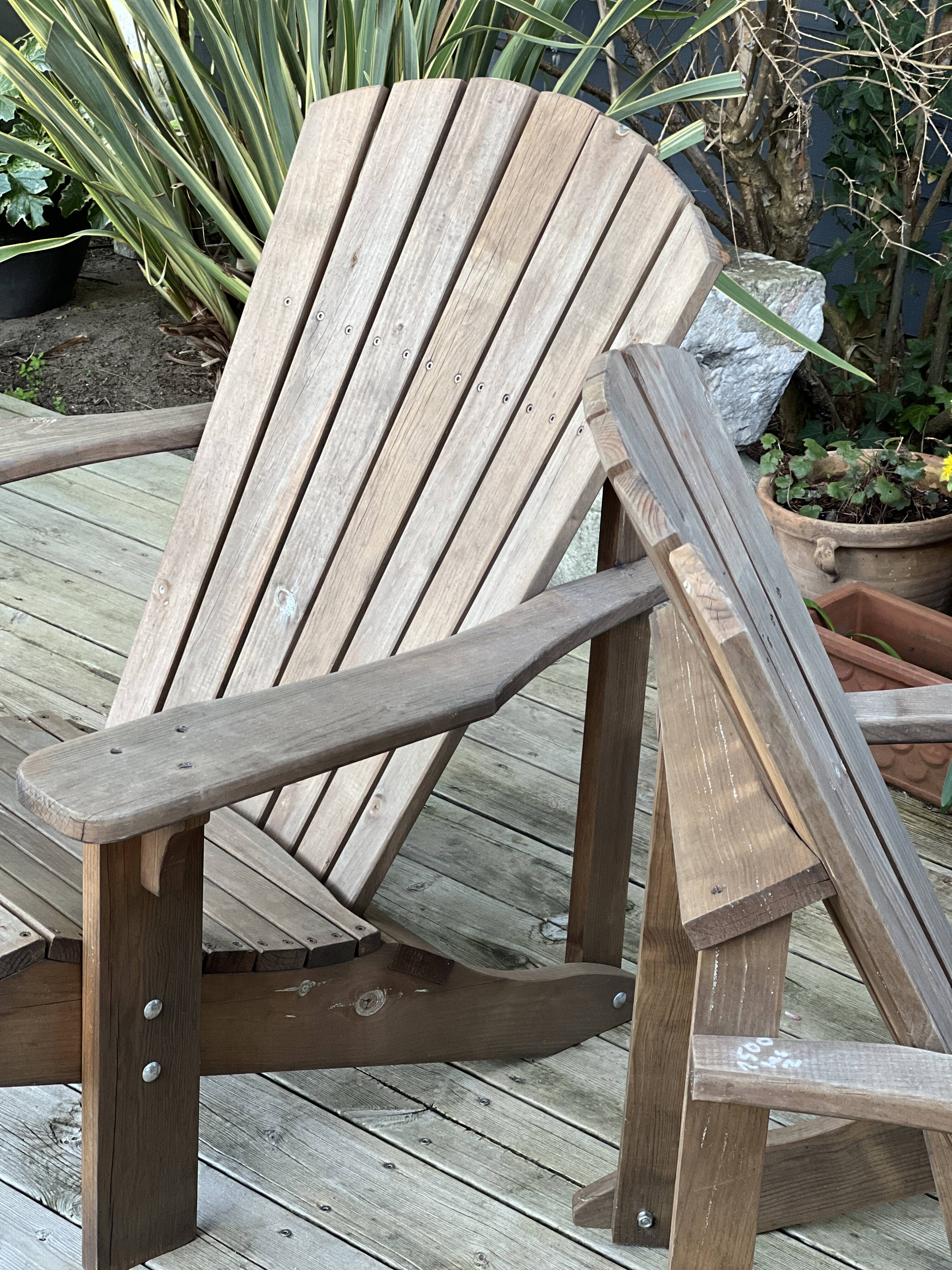 Fauteuils Adirondack