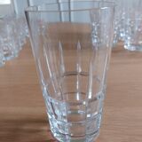 Set of 19 crystal glasses - Lorraine Glassworks