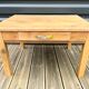 Wooden coffee table