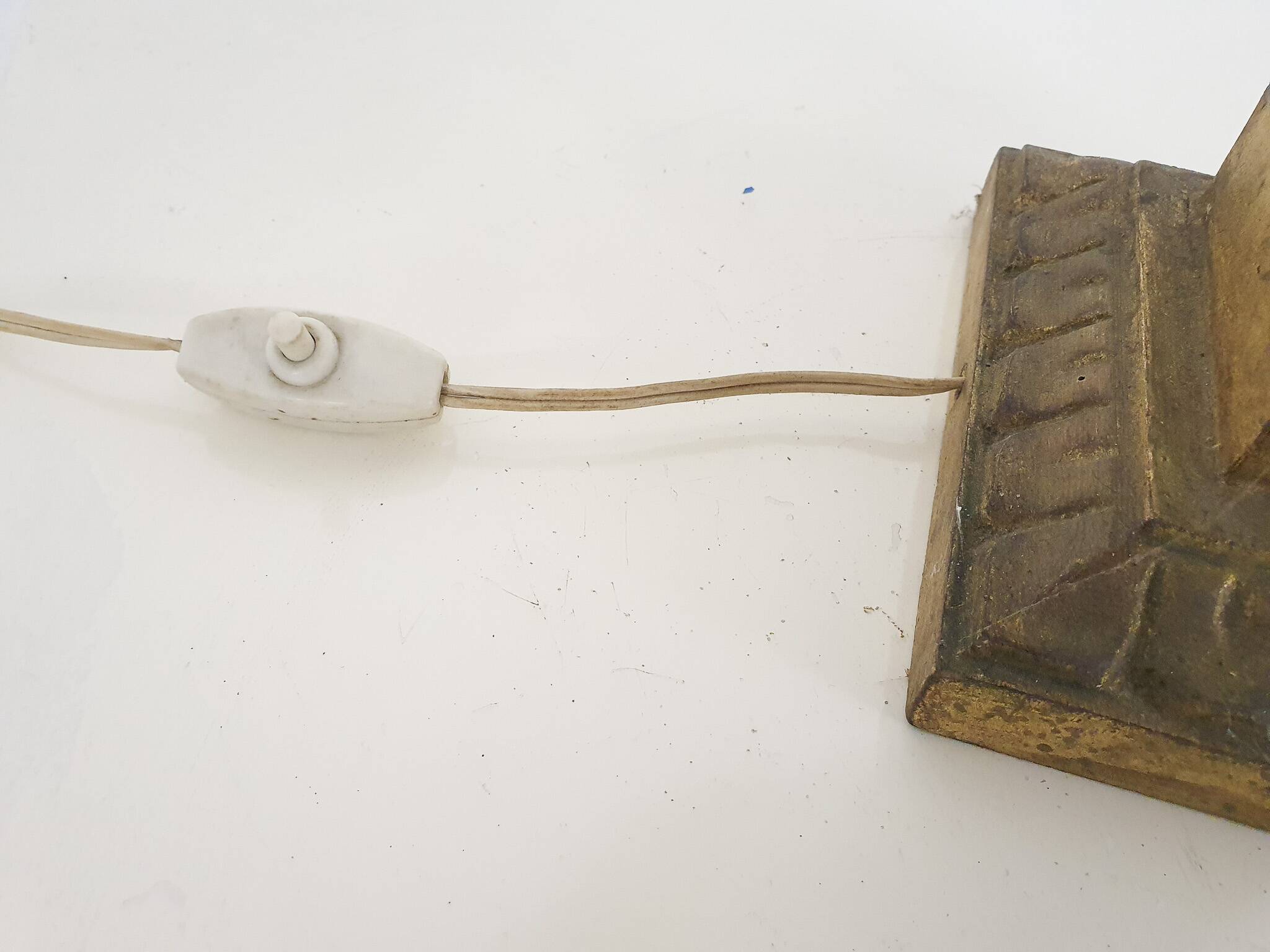 Maison Charles style pineapple lamp