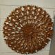 Wrought iron flower with butterflies