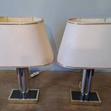 Paire de lampes art déco