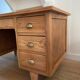 Vintage desk shell handles