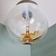 Large Murano glass ceiling light, Mazzega (Italy), 1970.