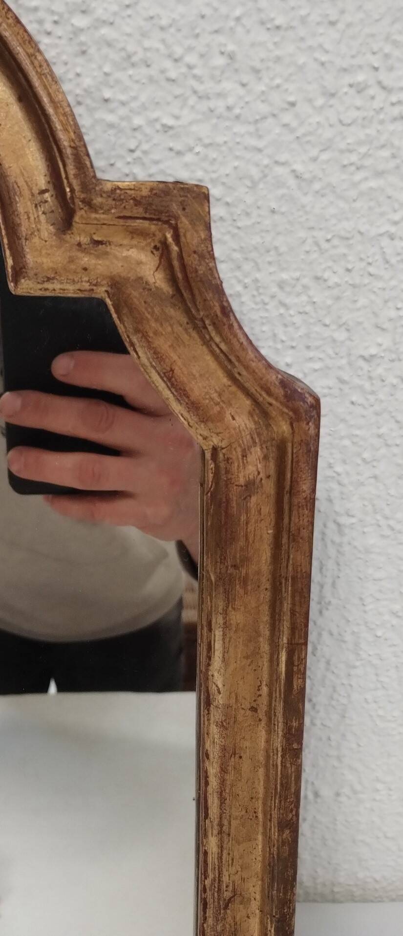 19th century gilded mirror