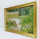 H. Viss – Oil on canvas “Country landscape”