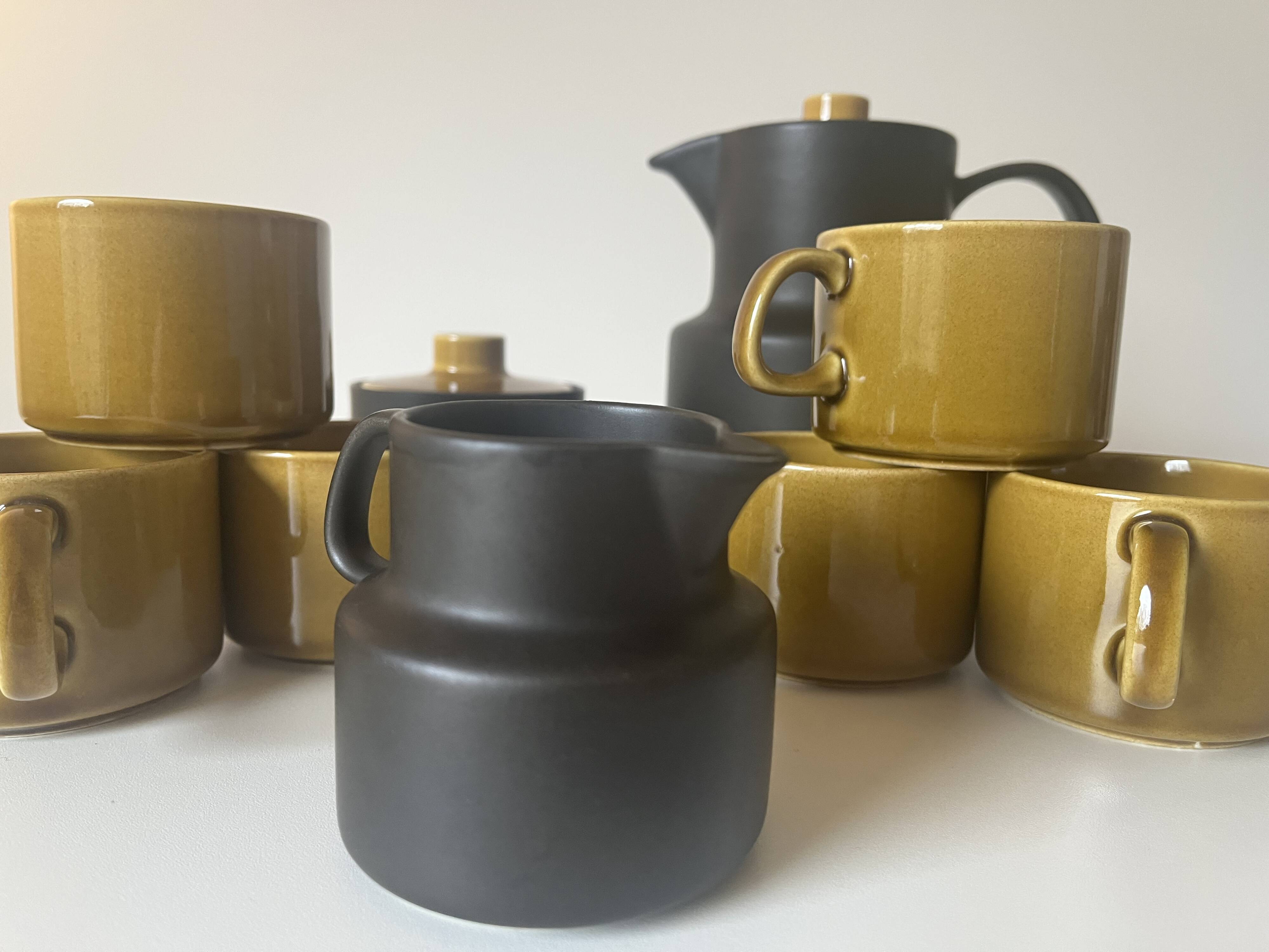 70s/80s coffee service from the Melitta Germany brand