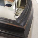 Black bistro mirror