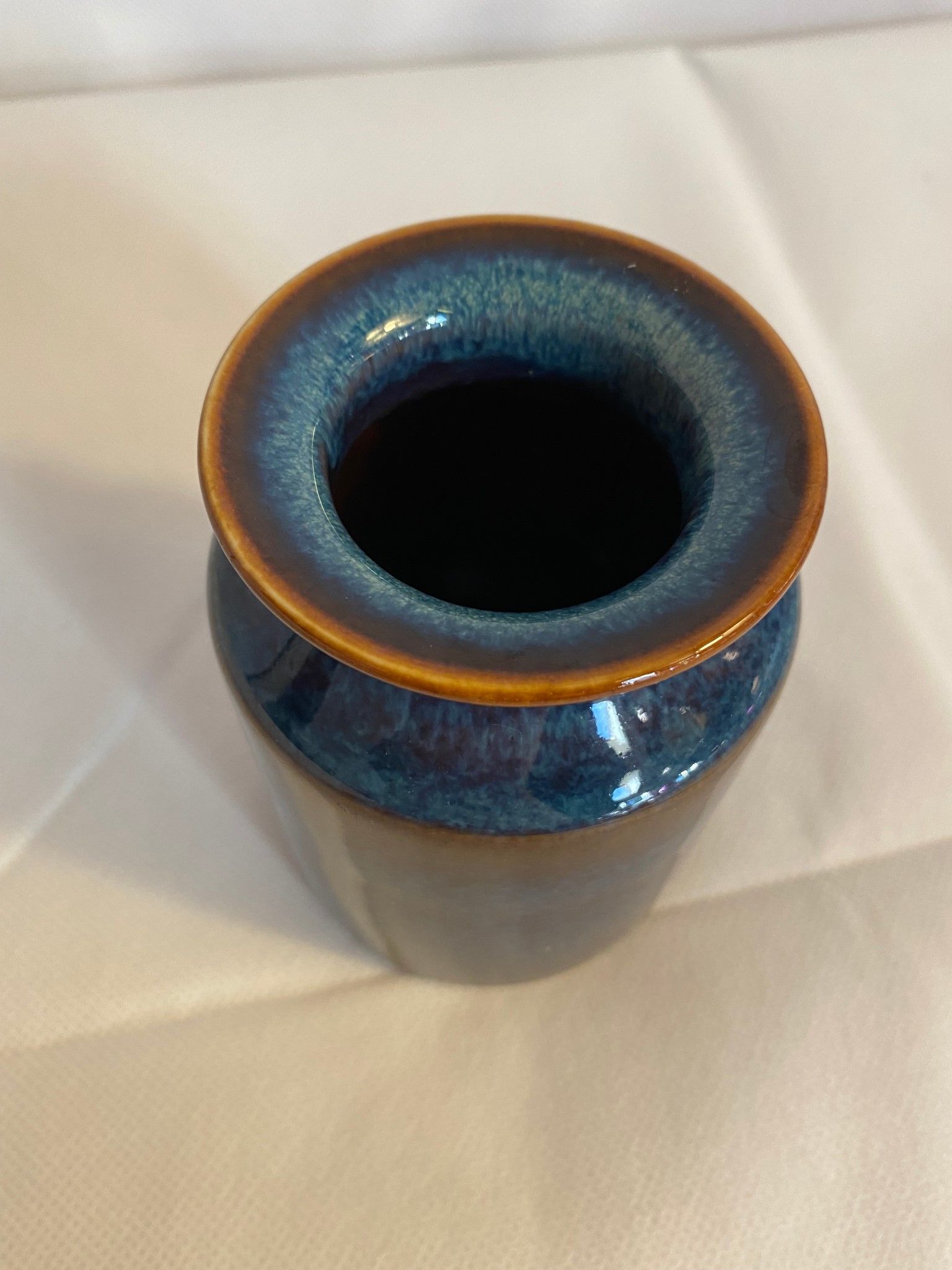 Carl-Harry Stålhane blue stoneware vase
