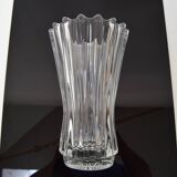 Art Crystal Glass Vase,Crystalex Novy Bor,1970's.