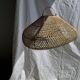 Suspension or rattan lampshade in the shape of a cloud or flattened bubble D60 H35
