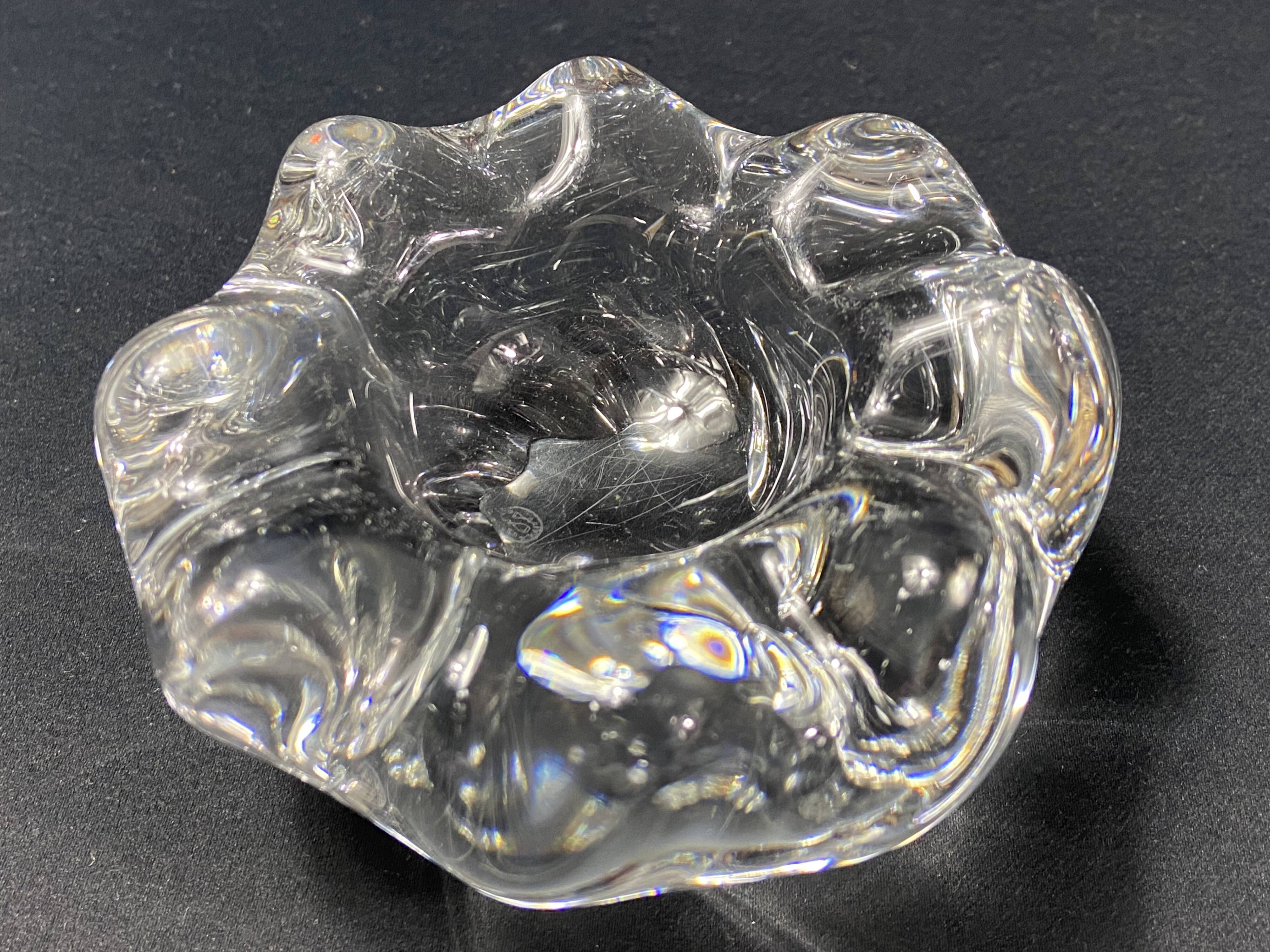 Crystal cup signed BACCARAT