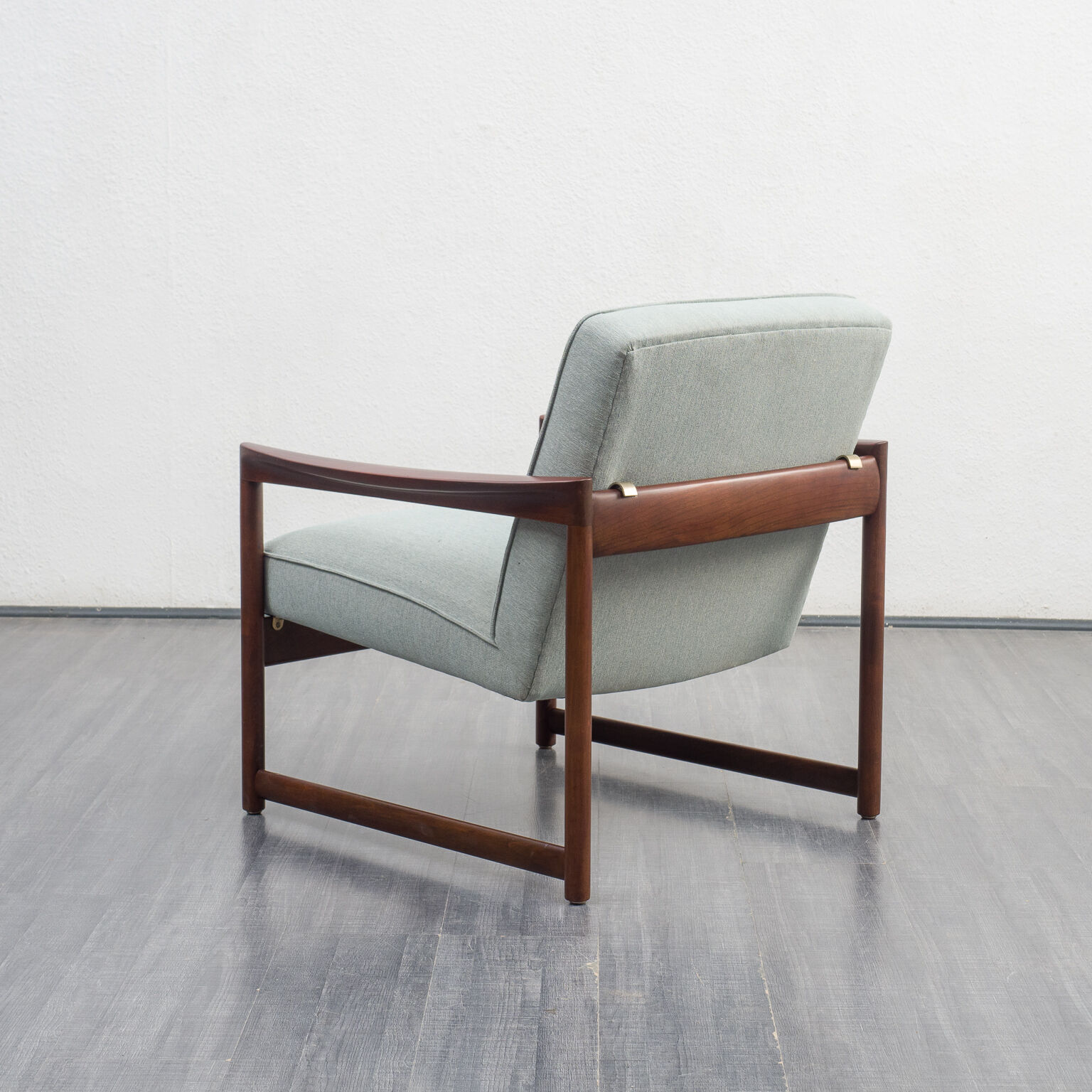 Pair of vintage armchair, cherry, restored