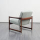 Pair of vintage armchair, cherry, restored