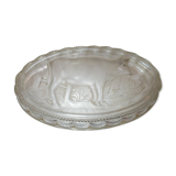 Old butter plate