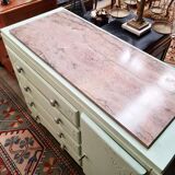 Large art deco chest of drawers