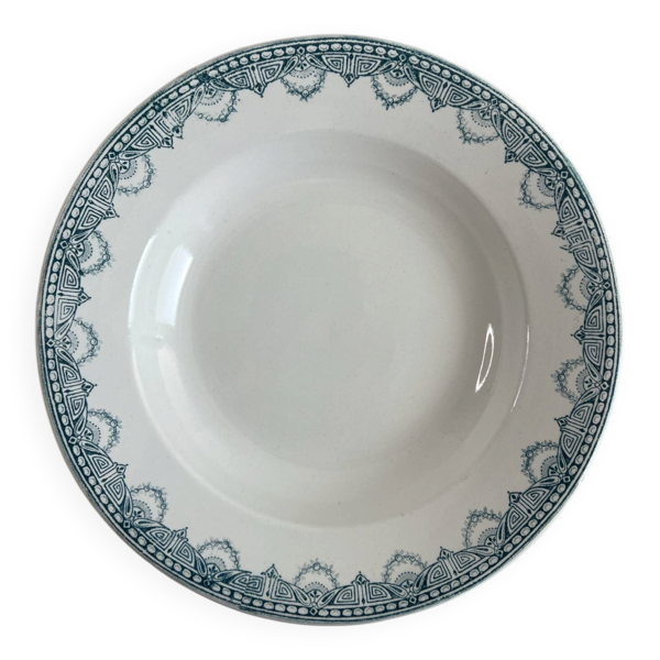 Assiette creuse en terre de fer LG Récamier