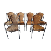 Chairs and armchairs vintage style 60s