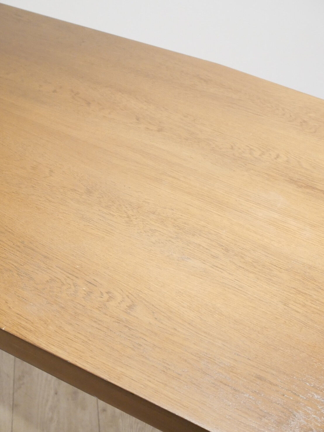 Desk 1970 in teak wood & structure chrome