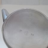 Egoistic silver metal teapot