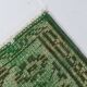 5x8 Dark Green Geometric Style Camouflage Vintage Rug, 155x238 Cm