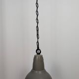 Holophane vintage industrial pendant light
